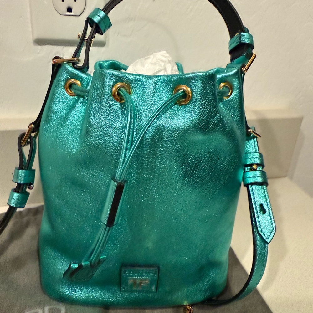 Tom ford Teal Bucket Bag